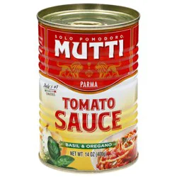 Mutti Basil & Oregano Tomato Sauce 14 oz