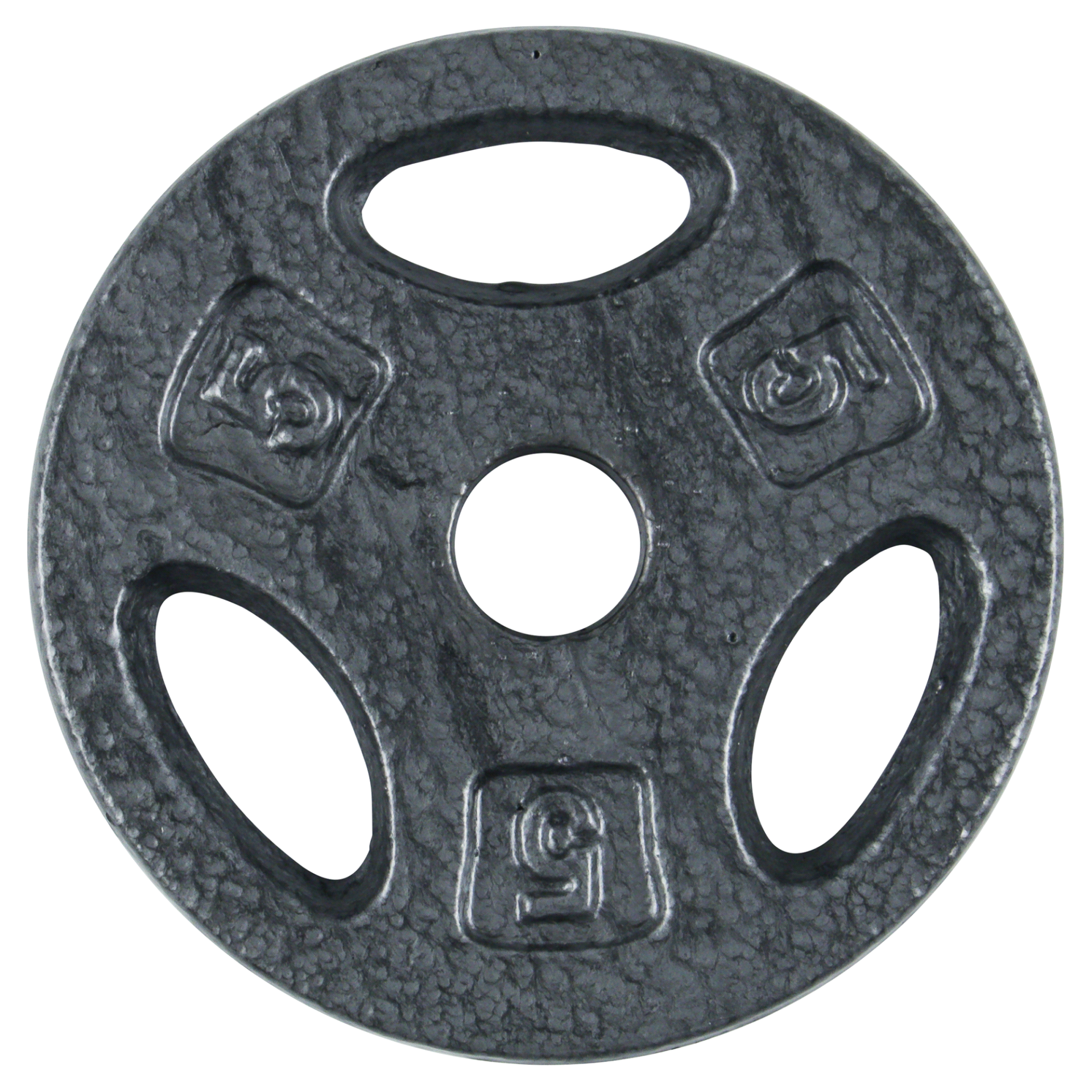 slide 1 of 2, CAP Barbell Standard Grip Plate, 5 lb