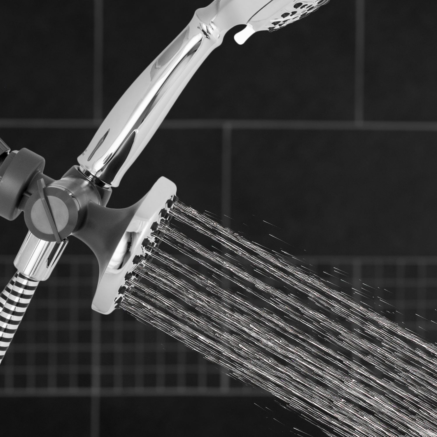 slide 4 of 5, Waterpik Power Spray+ 9 Sprays Shower Head 1 ea, 1 ct