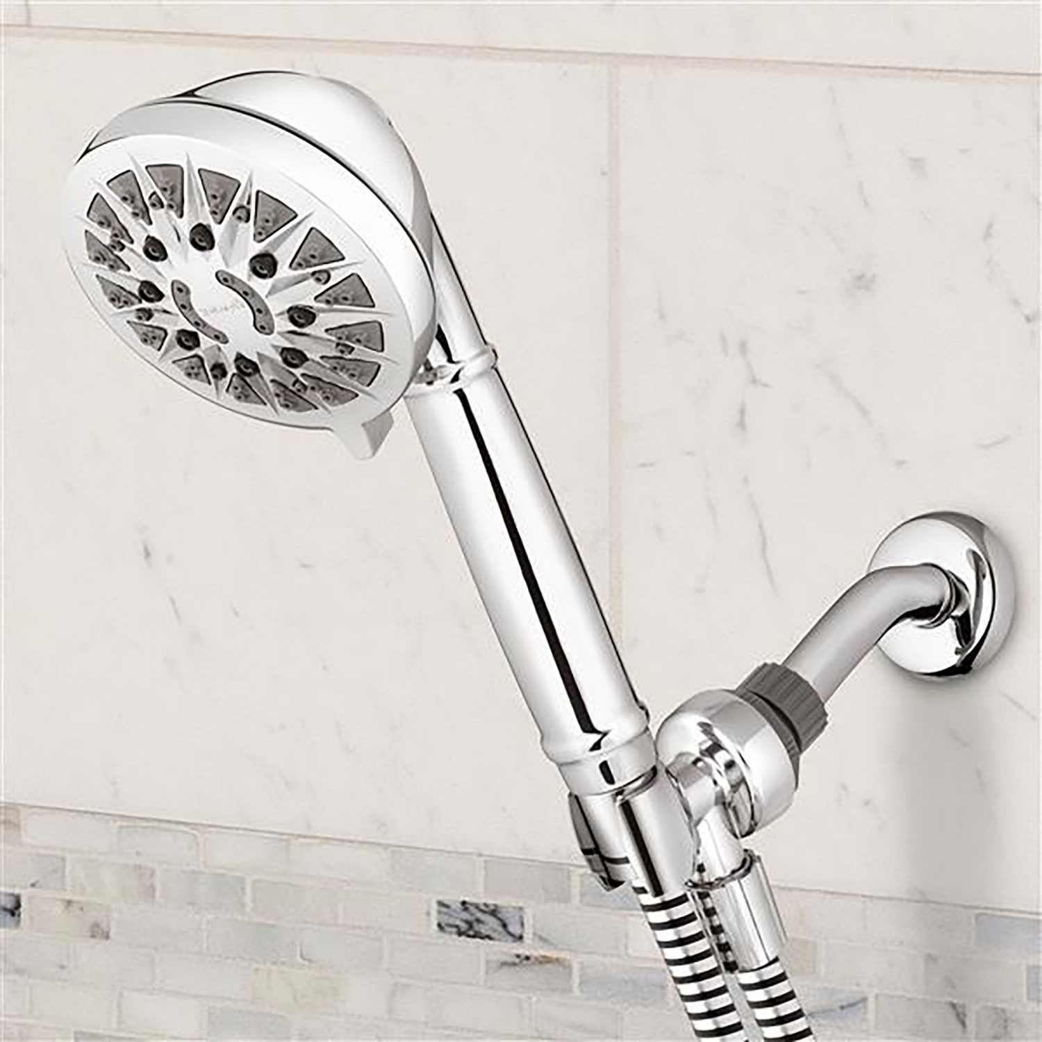 slide 4 of 8, Waterpik Powerpulse 6-Mode Hand Held Shower Head Xss-643e, Chrome, 1 ct