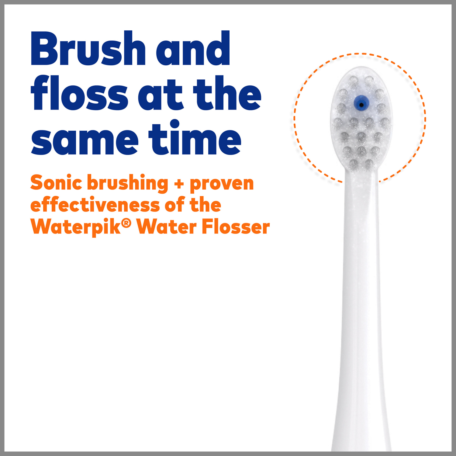 slide 2 of 8, Waterpik Water Flosser Sonic-Fusion Flossing Toothbrush Kit, 1 ct