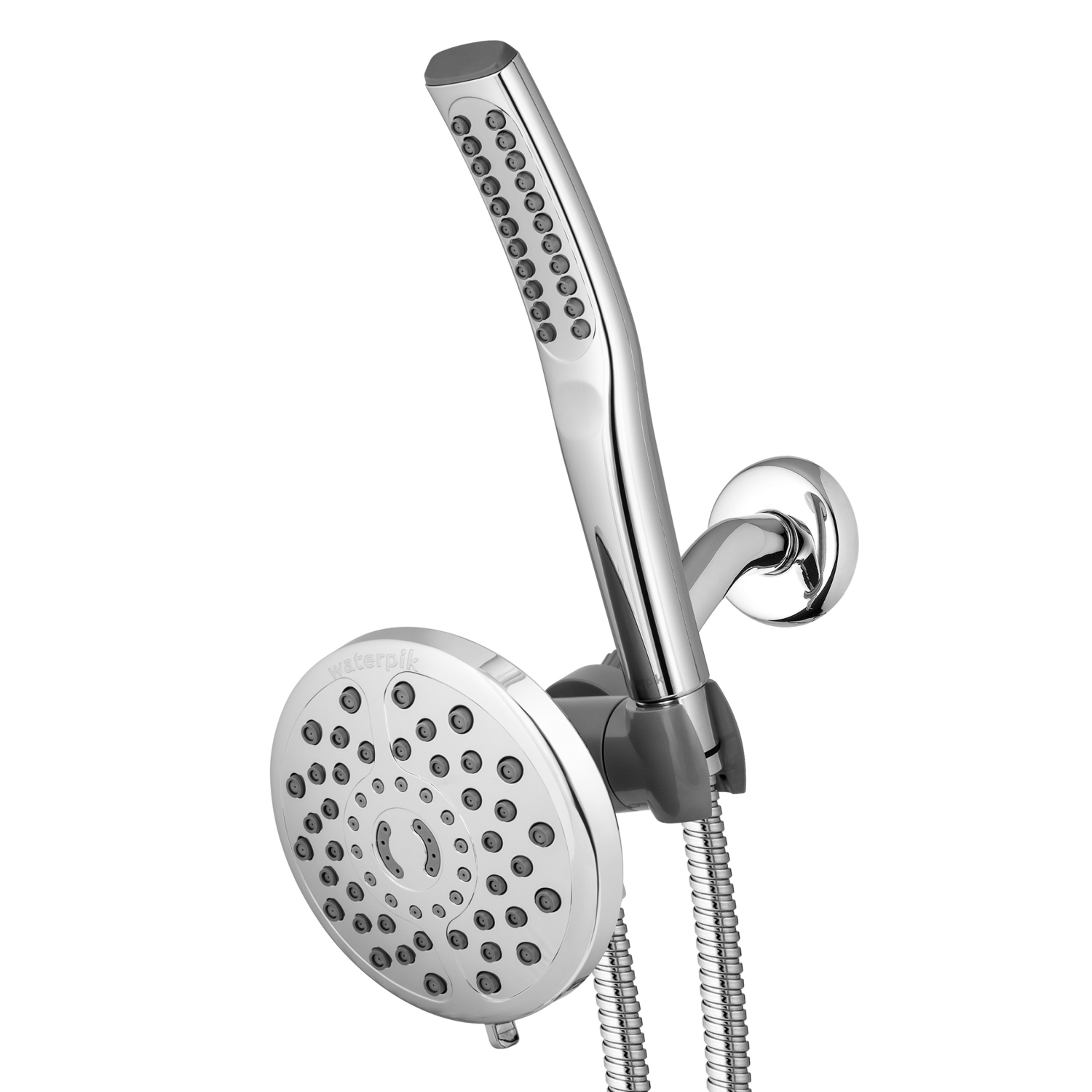slide 1 of 5, Waterpik PowerWand 2 in 1 Shower System with PowerPulse 1 ea, 1 ct