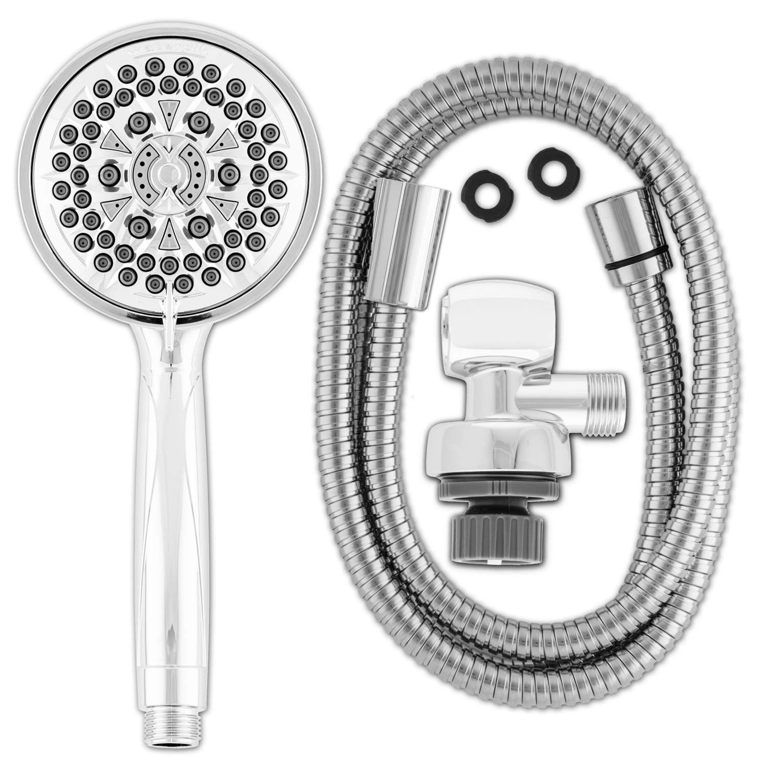 slide 5 of 8, Waterpik PowerPulse Massage 7-Mode Hand Held Shower Head XFT-763ME, Chrome, 1 ct
