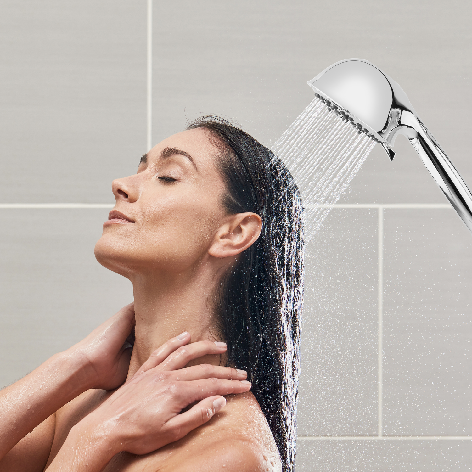 slide 7 of 8, Waterpik PowerPulse Massage 7-Mode Hand Held Shower Head XFT-763ME, Chrome, 1 ct