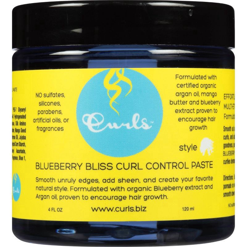 slide 1 of 5, Curls Blueberry Bliss Curl Control Paste, 4 oz