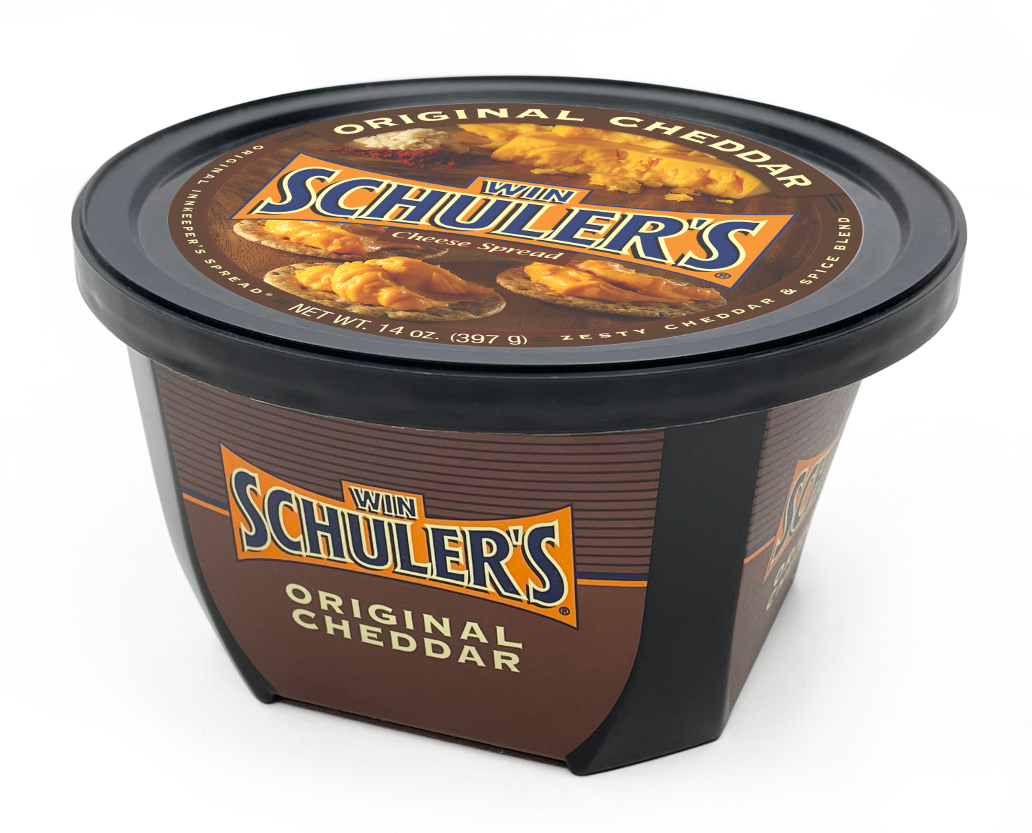 slide 1 of 3, Win Schuler's Cheese Spread 14 oz, 14 oz
