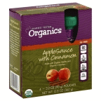 slide 1 of 1, HT Organics Apple Sauce with Cinnamon, 4 ct