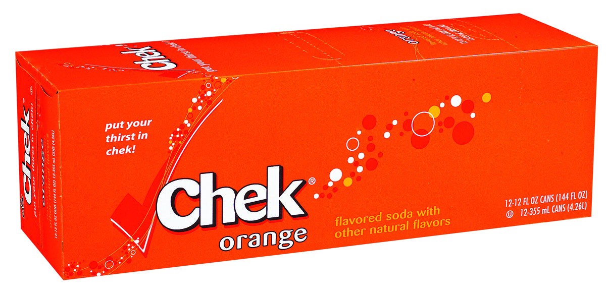 slide 1 of 1, Chek Orange - 12 ct; 12 oz, 12 ct; 12 oz