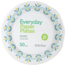 Publix Paper Plates, Everyday