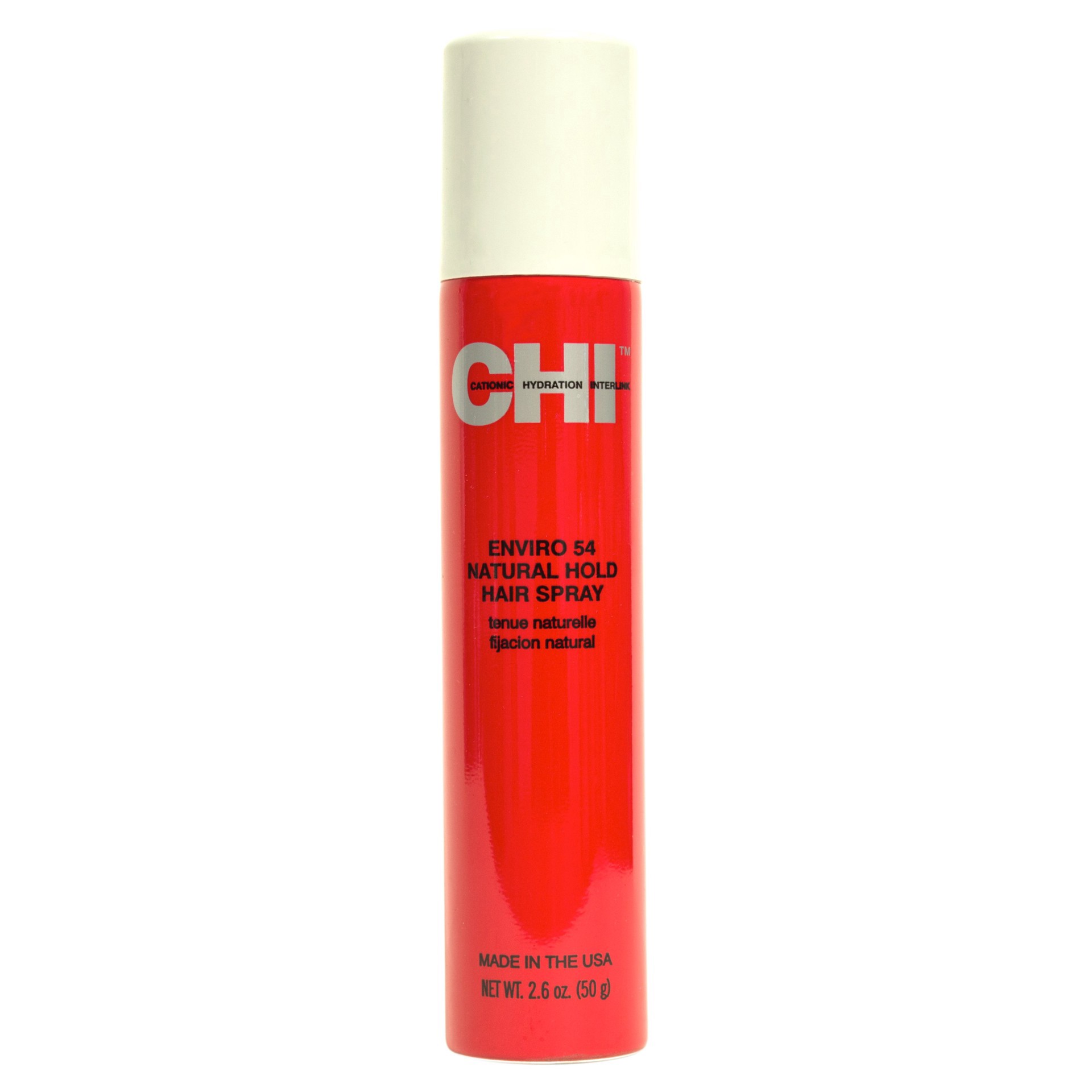 slide 1 of 1, CHI Enviro 54 Natural Hold Hair Spray, 2.6 oz