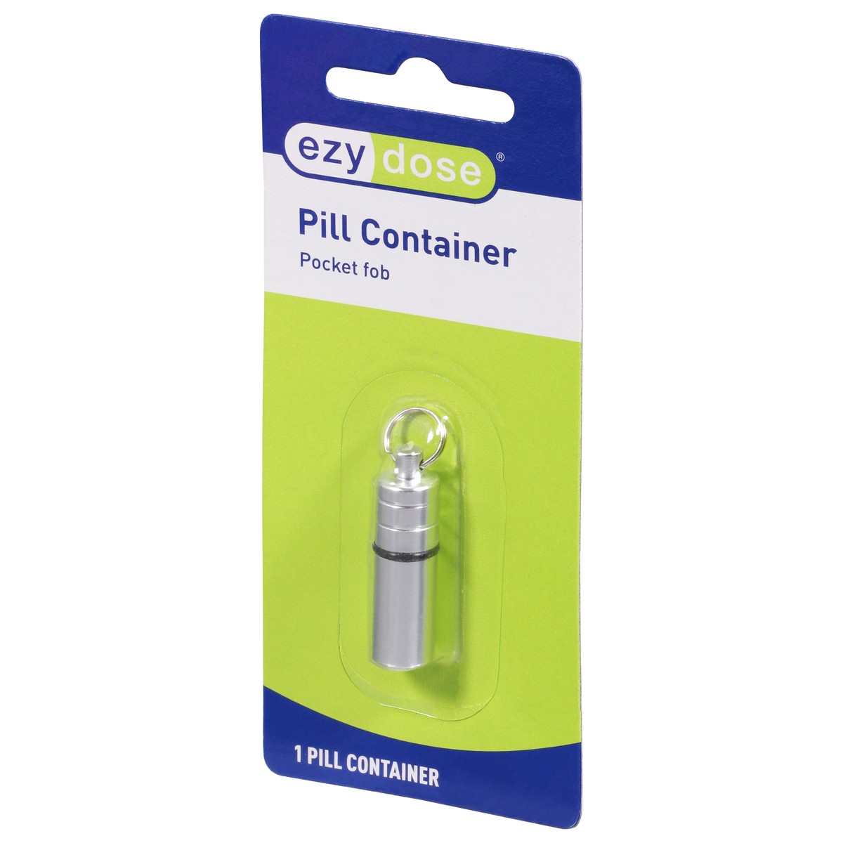 slide 2 of 4, EZY Dose Pocket Fob Pill Container 1 ea, 1 ct