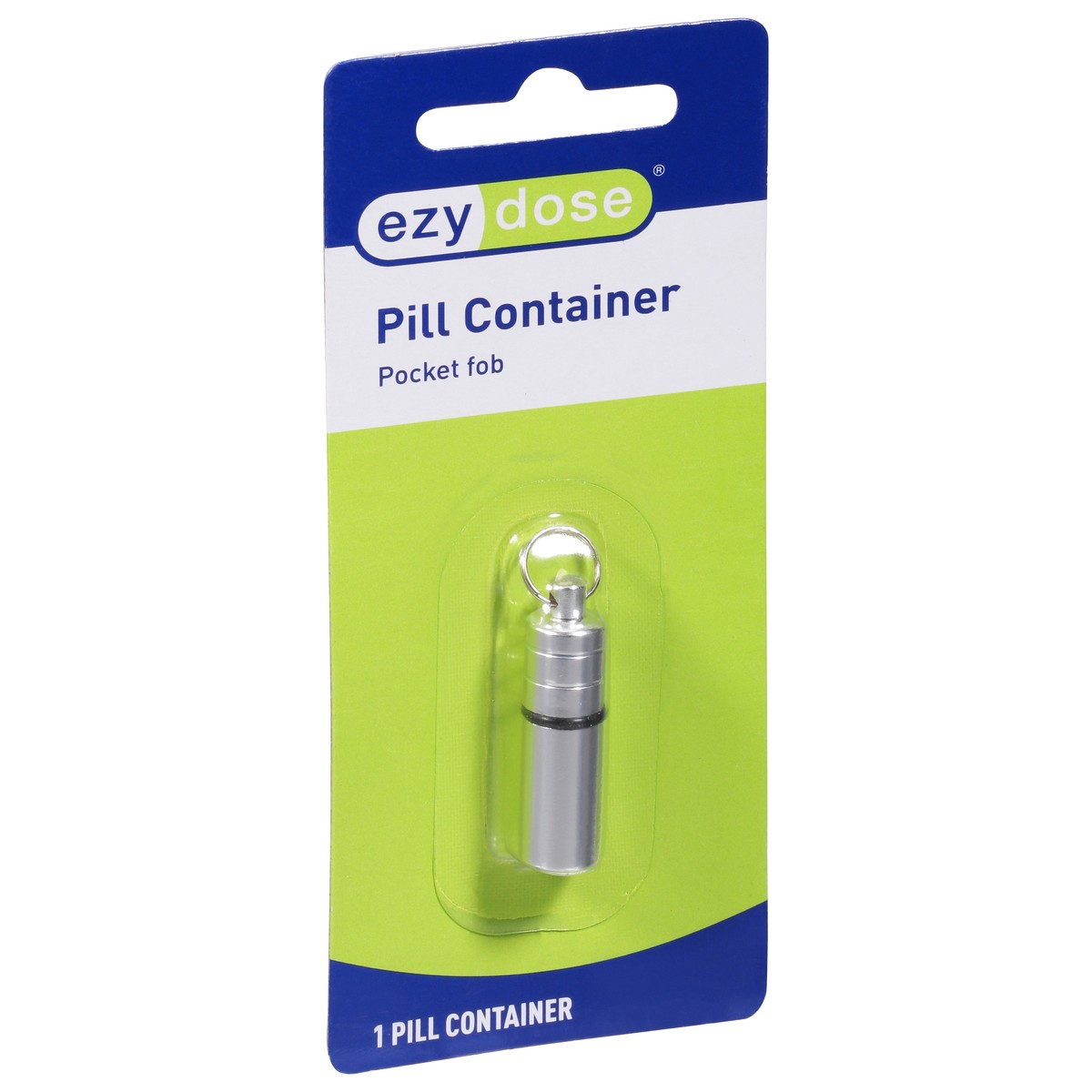 slide 4 of 4, EZY Dose Pocket Fob Pill Container 1 ea, 1 ct