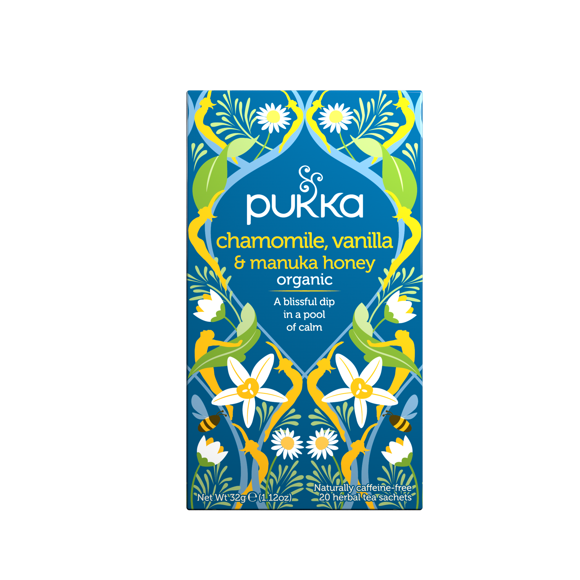 slide 2 of 2, Pukka Organic Chamomile Vanilla & Manuka Honey, 20 Tea Bags - 20 ct, 20 ct