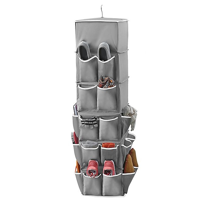 slide 2 of 3, Studio 3B Spinning Closet Organizer - Grey, 1 ct