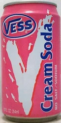 Vess Cream Soda Soda - 2 liter