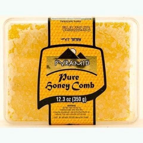 slide 1 of 1, Pyramid Pure Honey Comb, 12.3 oz