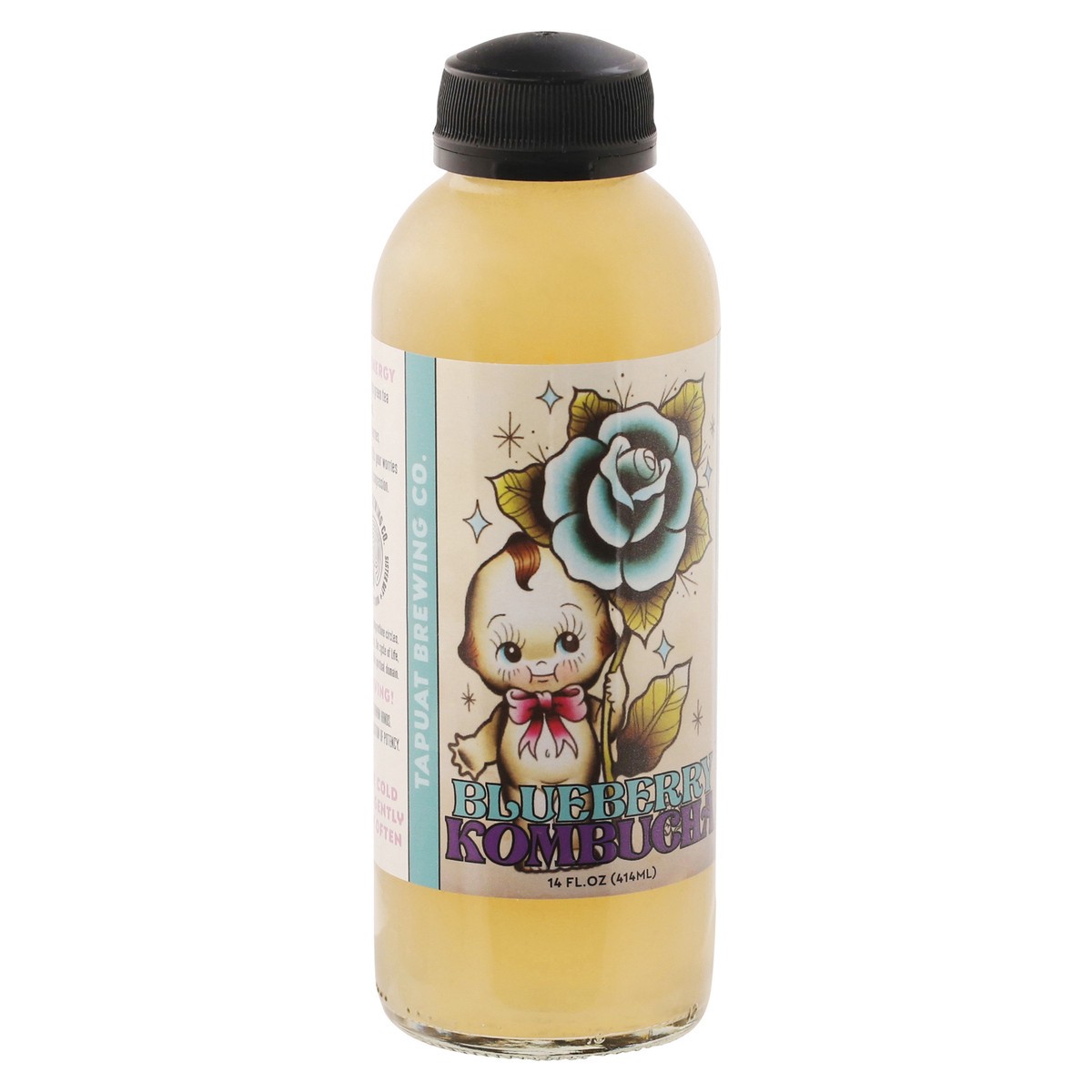 slide 4 of 9, Island City Kombucha Blueberry Kombucha 16 fl oz, 16 fl oz