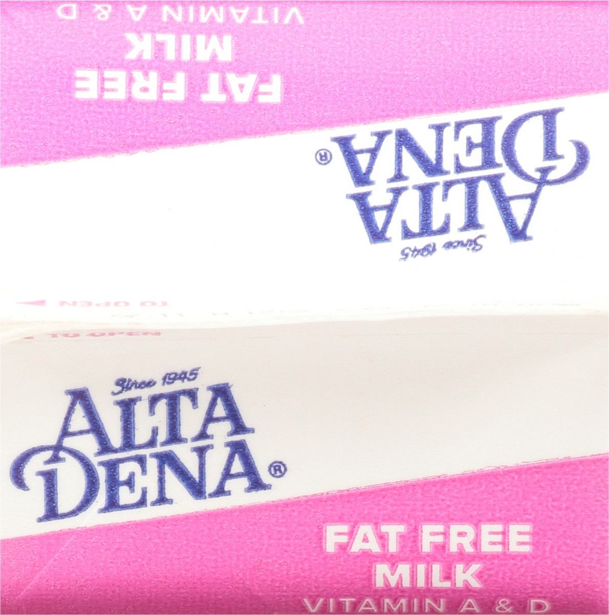 slide 11 of 12, Alta Dena Fat Free Milk 1 qt Carton, 1 qt