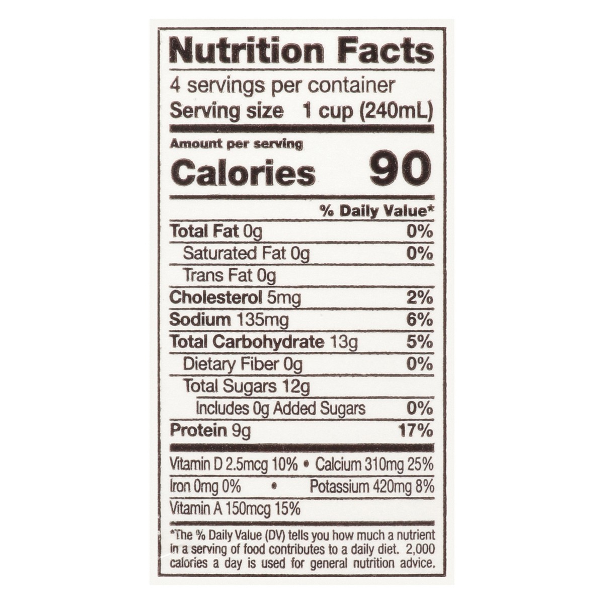 slide 6 of 12, Alta Dena Fat Free Milk 1 qt Carton, 1 qt