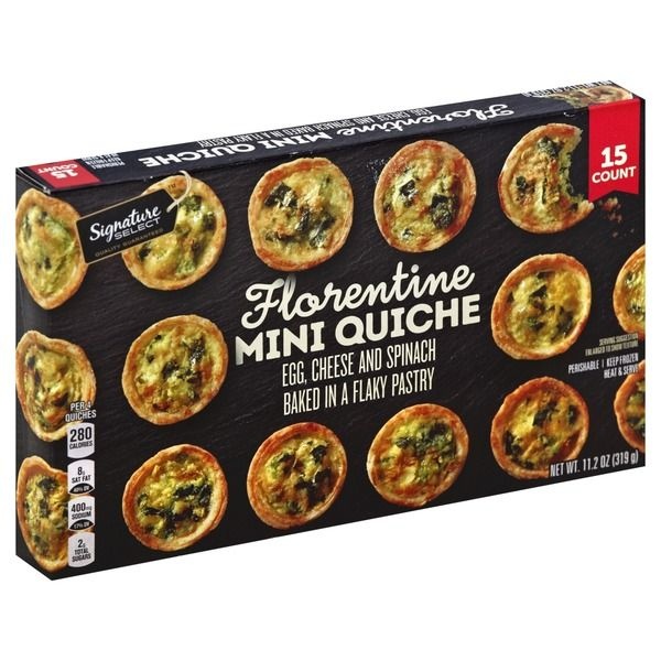 slide 1 of 4, Signature Select Quiche 15 ea, 