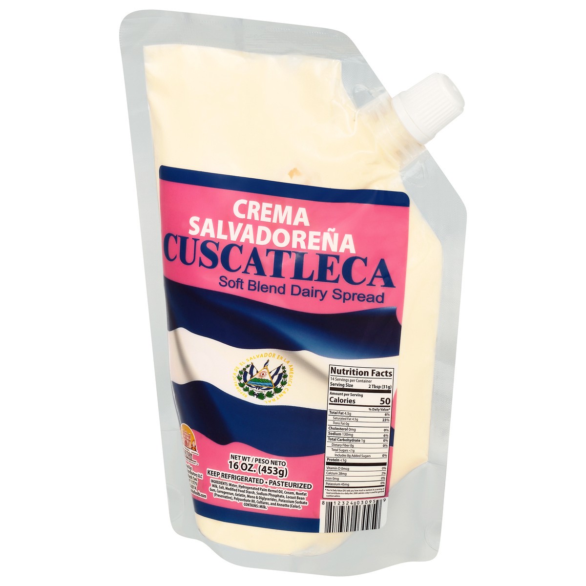 slide 8 of 13, Crema Cuscatleca Soft Blend Dairy Spread 16 oz,