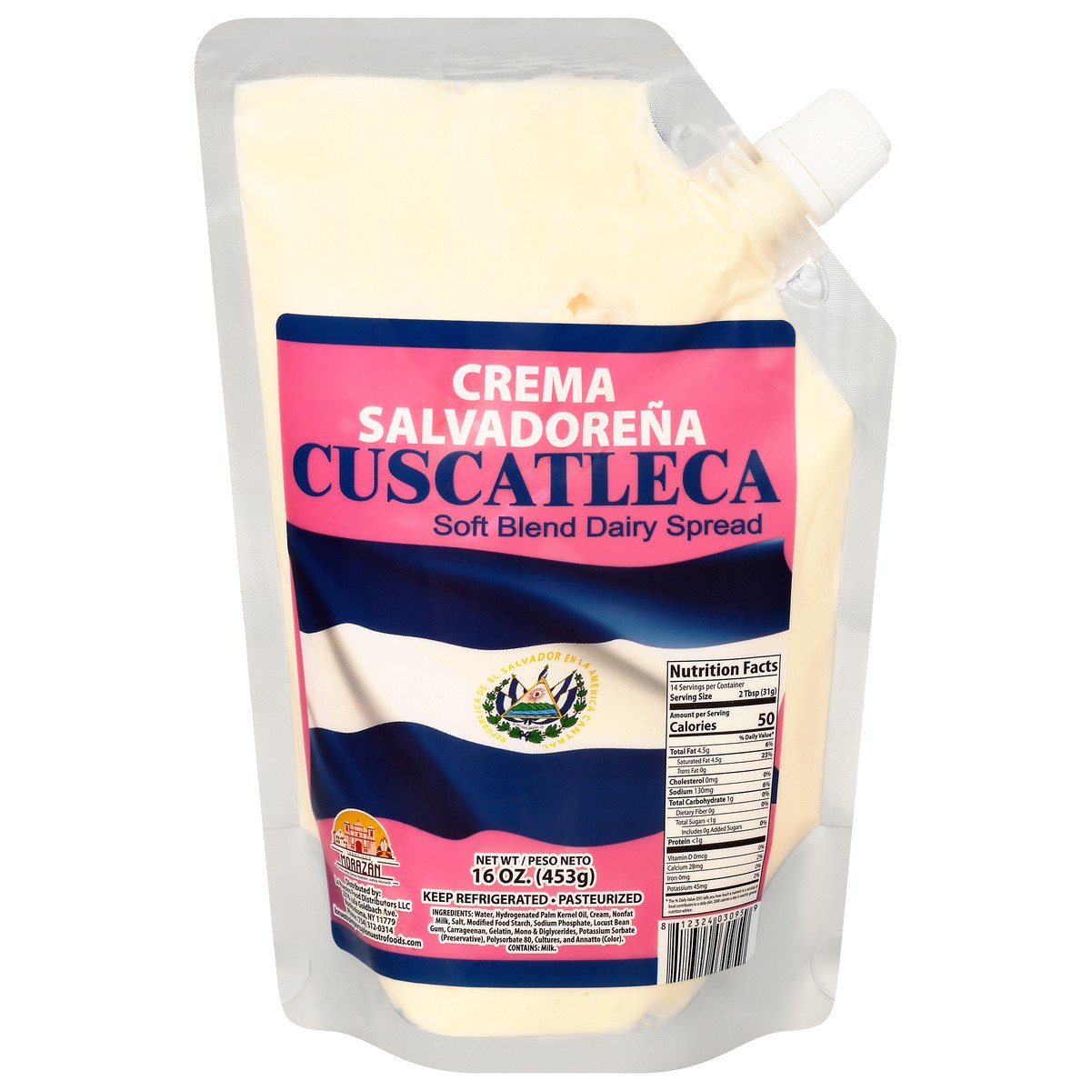 slide 4 of 13, Crema Cuscatleca Soft Blend Dairy Spread 16 oz,