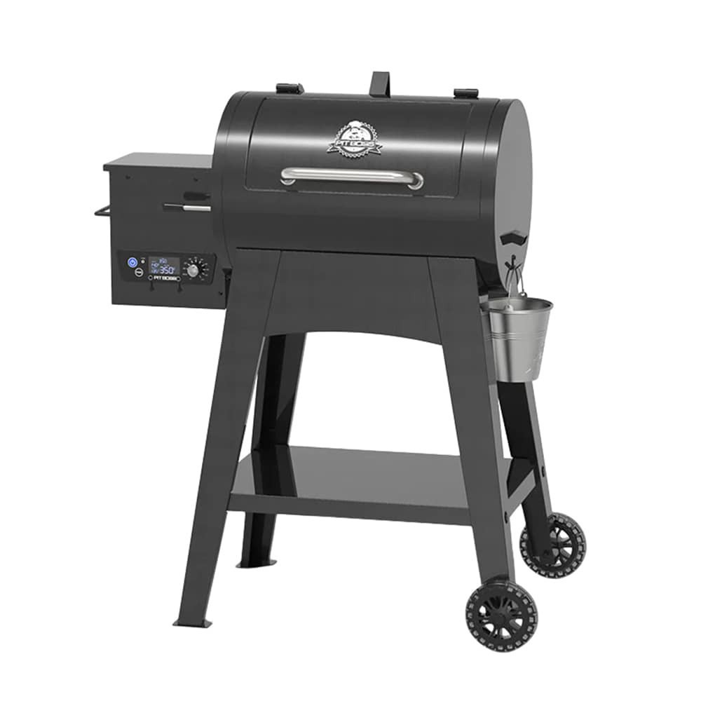 slide 1 of 6, Pit Boss FB Series 440 Wood Pellet Grill 8 in 1 Cooking Matte Black PB440FB1, 1 ct