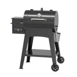 Pit Boss FB Series 440 Wood Pellet Grill 8 in 1 Cooking Matte Black PB440FB1