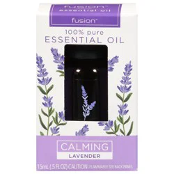 Fusion 100% Pure Calming Lavender Essential Oil 0.5 fl oz