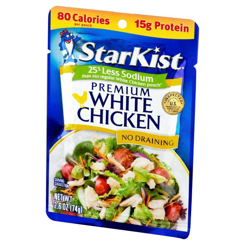 slide 4 of 4, StarKist Premium White Chicken 2.6 oz, 2.6 oz