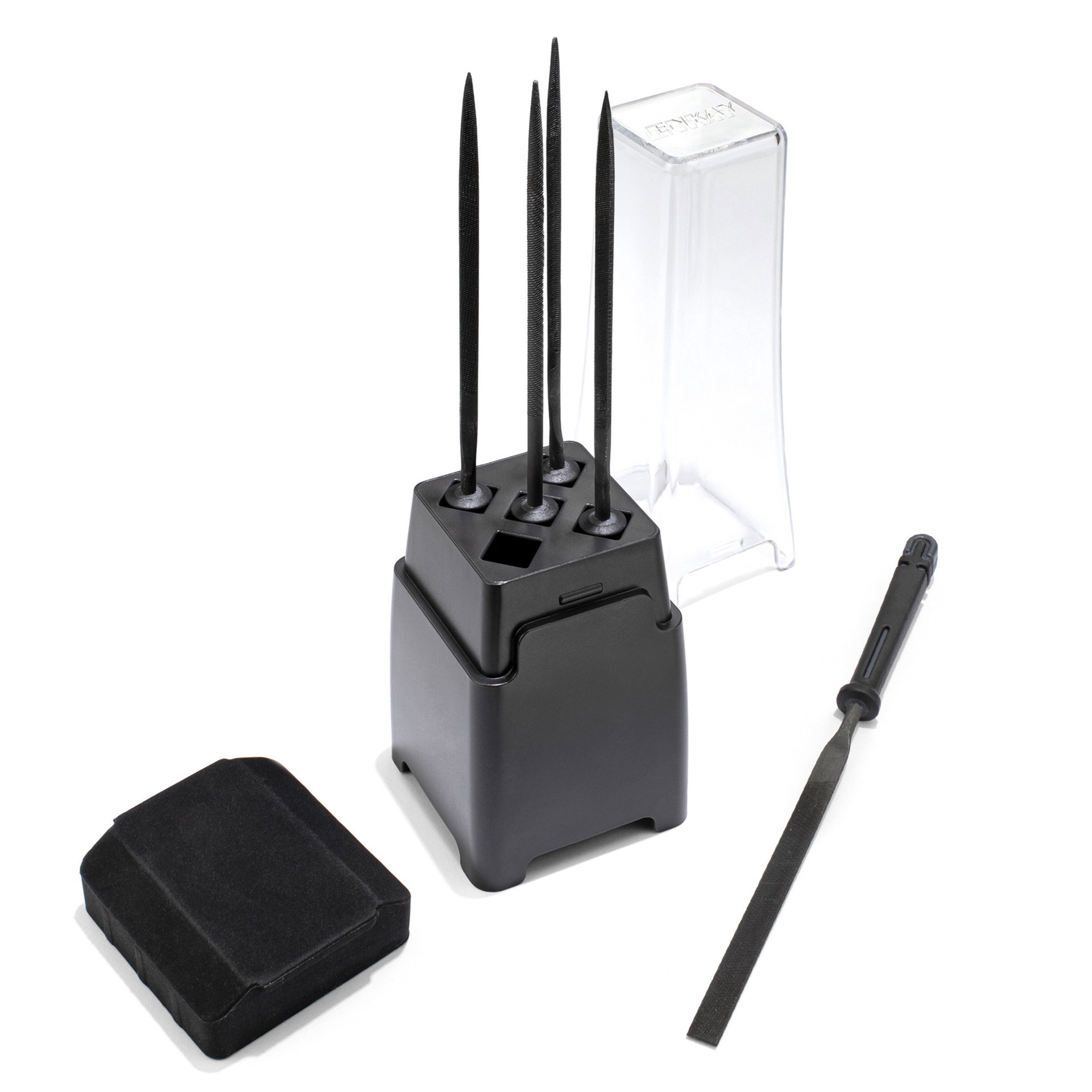 slide 10 of 10, Enkay 5-Piece Needle File Kit, 5 ct