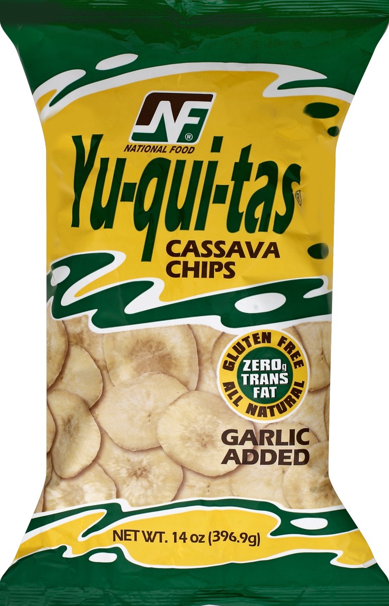 slide 2 of 6, Yuquitas Cassava Chips 14 oz, 14 oz