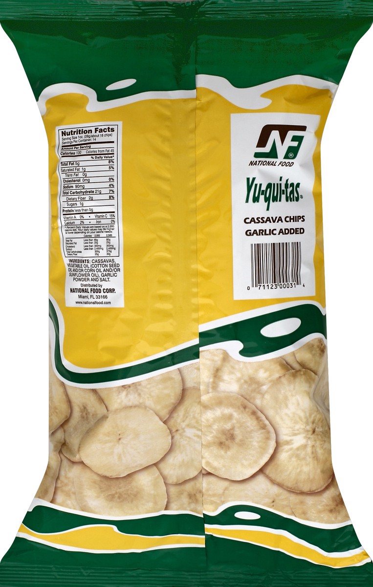 slide 5 of 6, Yuquitas Cassava Chips 14 oz, 14 oz