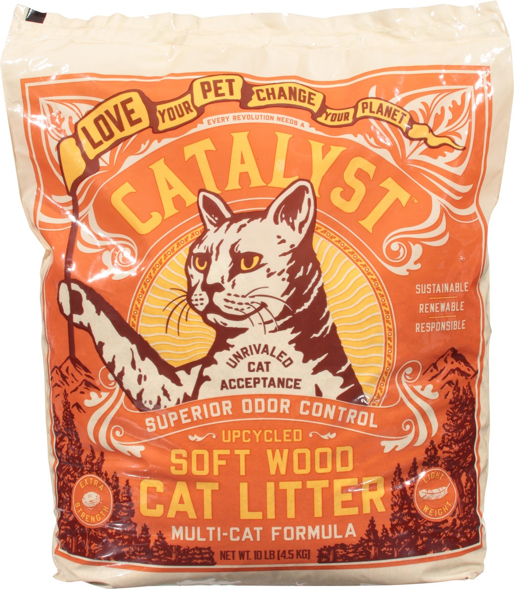 slide 2 of 12, Catalyst Multi Cat Litter, 10 lb