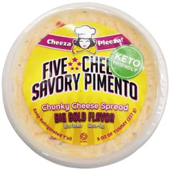 Cheeza Pleeza Five Cheese Savory Pimento Spread