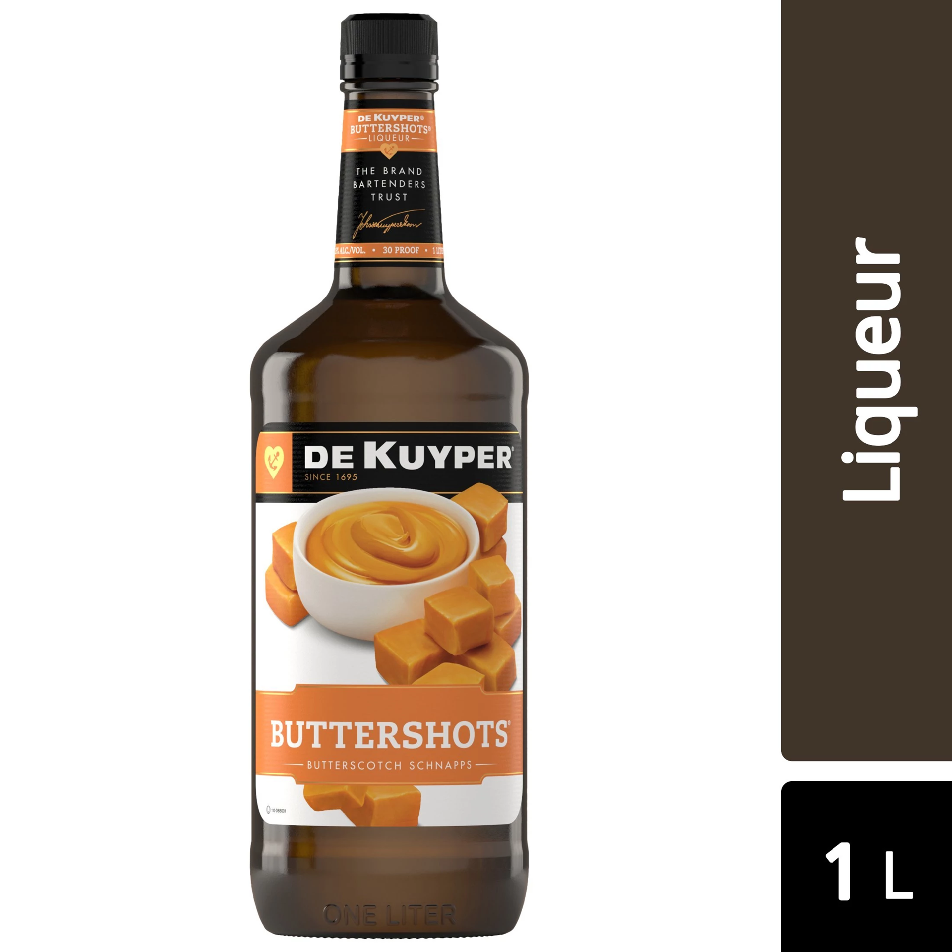 slide 1 of 2, DeKuyper Buttershots, 1 liter