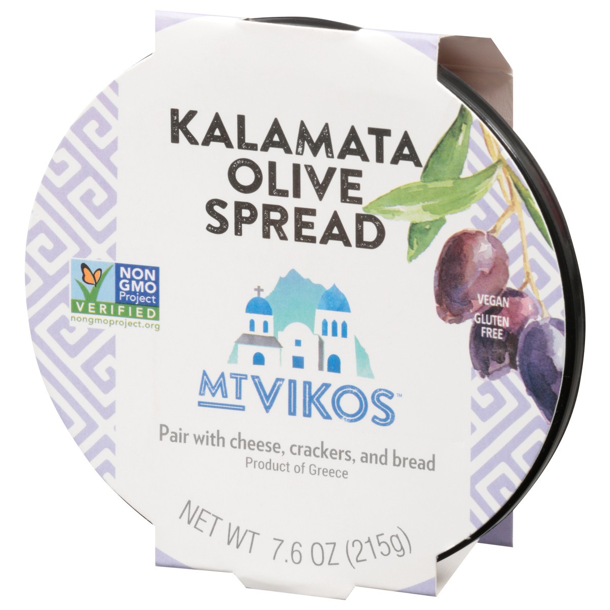 slide 3 of 9, Mt Vikos Kalamata Olive Spread 7.6 oz, 7.6 oz