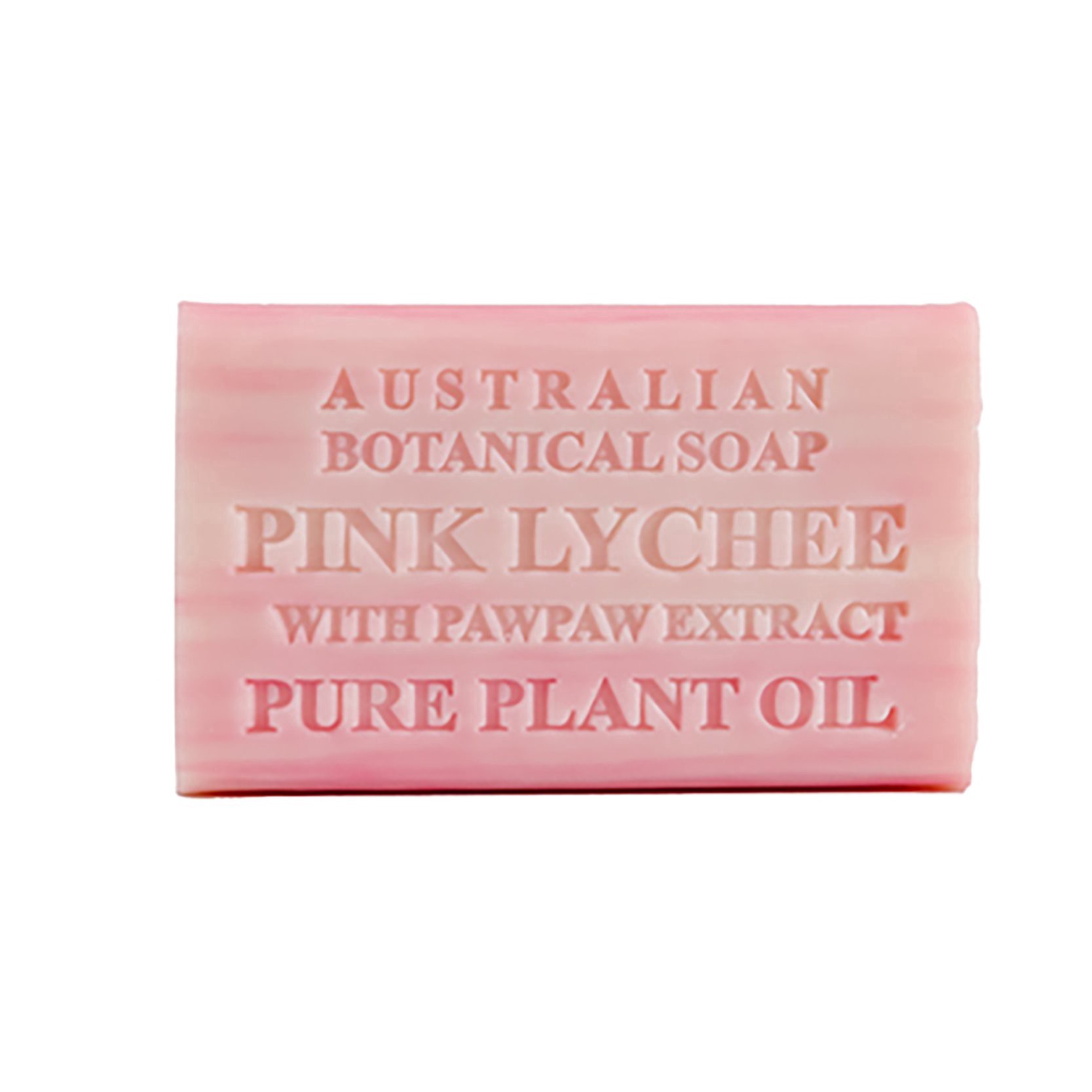 slide 1 of 1, Australian Botanical Pink Lychee Soap with Pawpaw Extract, 1 ct