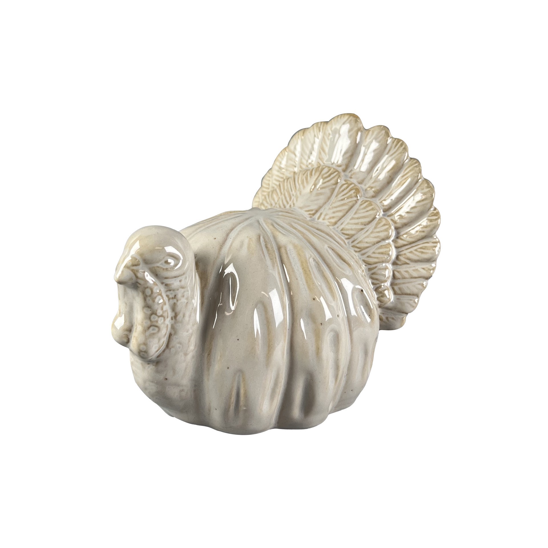 slide 3 of 4, 5" Ceramic Turkey Tabletop Decor By Ashland, 4.25 in x 3.75 in x 5 in