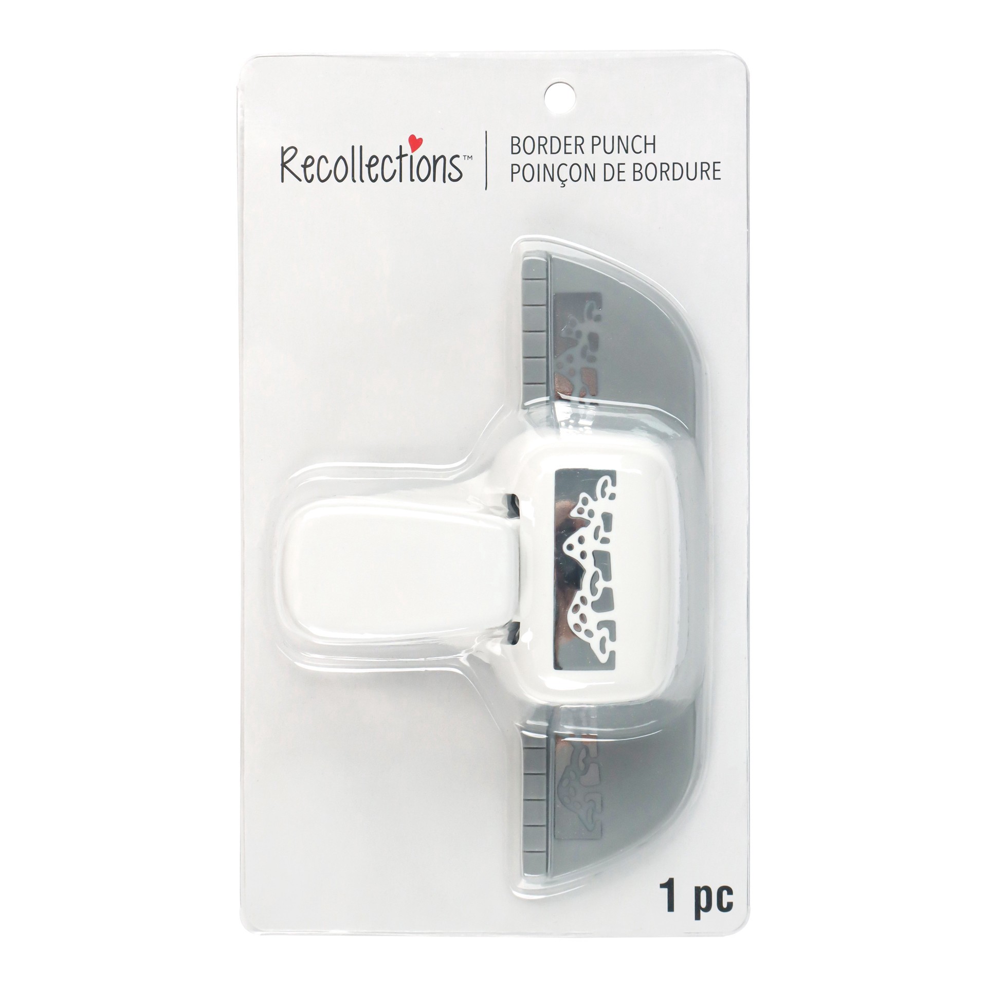 slide 5 of 5, Mushrooms Border Punch By Recollections, 6.25 in x 3.875 in x 2.375 in