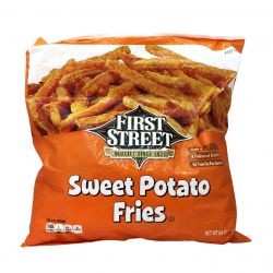 slide 1 of 1, First Street Sweet Potato Fries, 4 lb