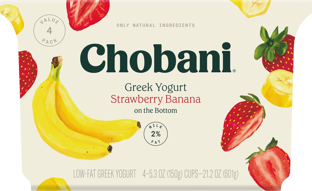 slide 2 of 9, Chobani Yogurt, 4 ct