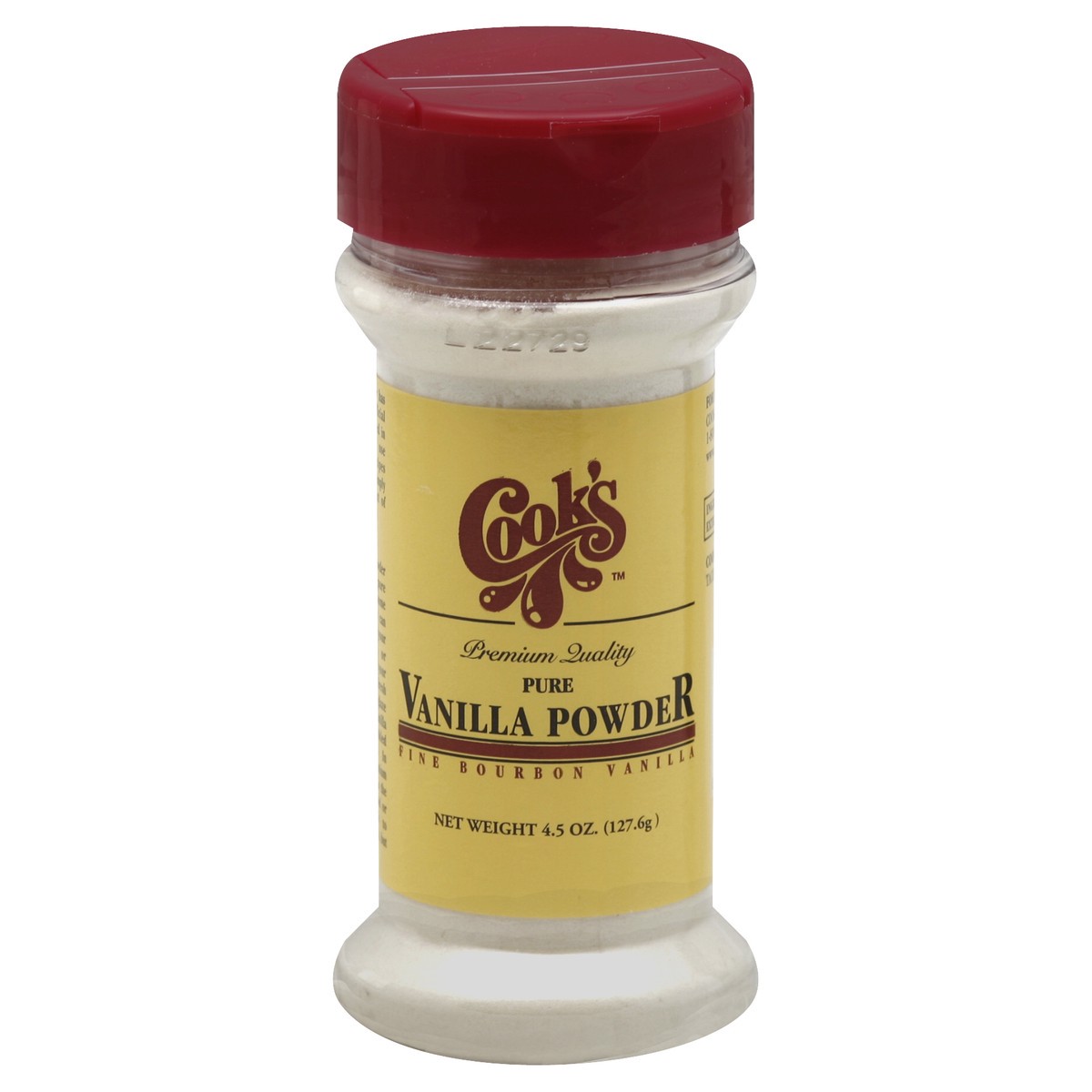 slide 2 of 2, Cook's Vanilla Powder 4.5 oz, 4.5 oz