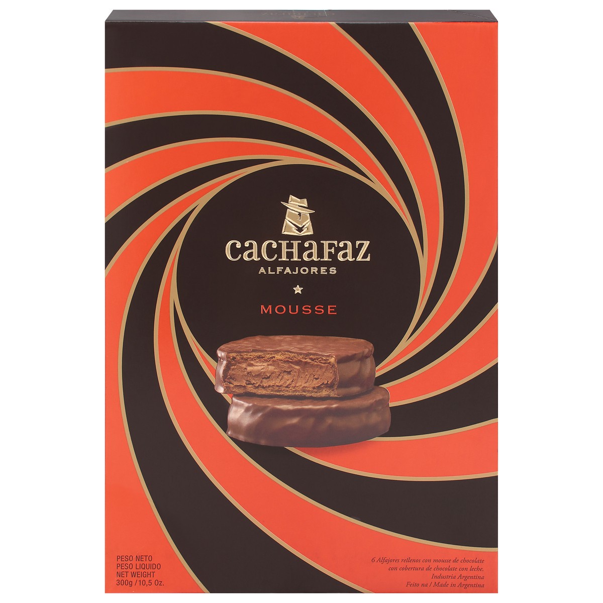 slide 3 of 4, Cachafaz Mousse Alfajores 6 ea, 6 ct