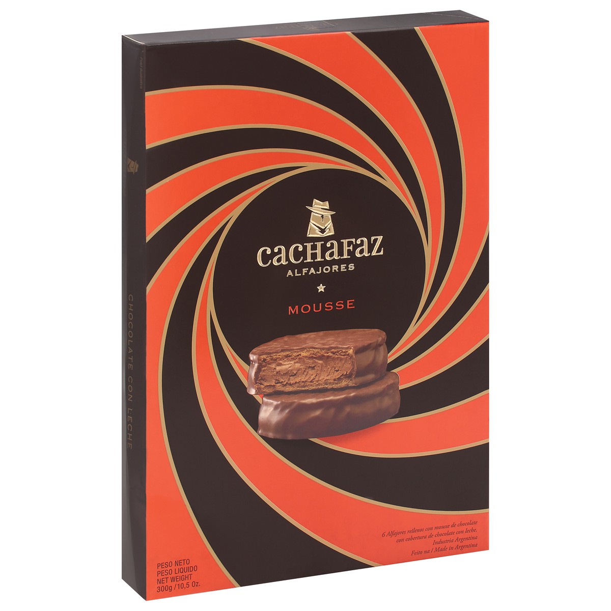 slide 4 of 4, Cachafaz Mousse Alfajores 6 ea, 6 ct