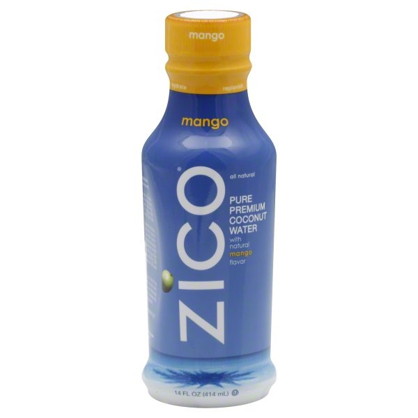 slide 1 of 4, Zico Coconut Water 14 oz, 14 oz