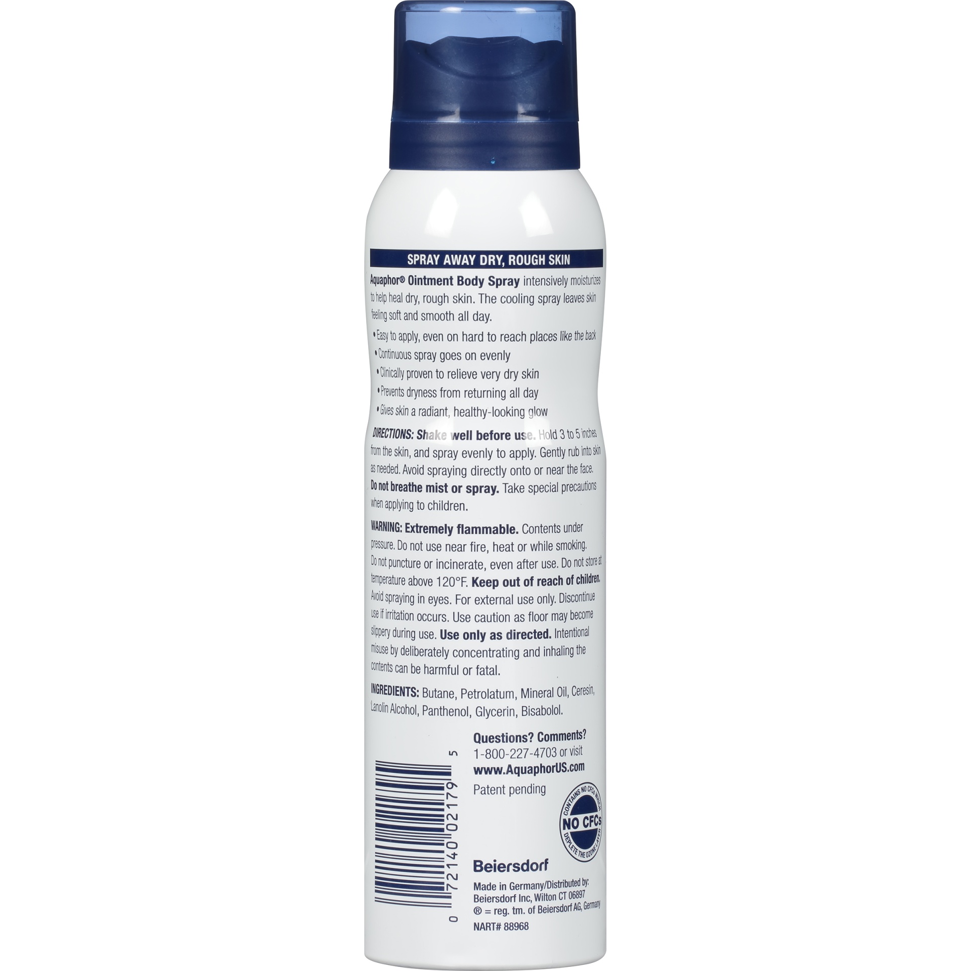 slide 4 of 5, Aquaphor Advanced Therapy Ointment Body Spray, 3.7 oz