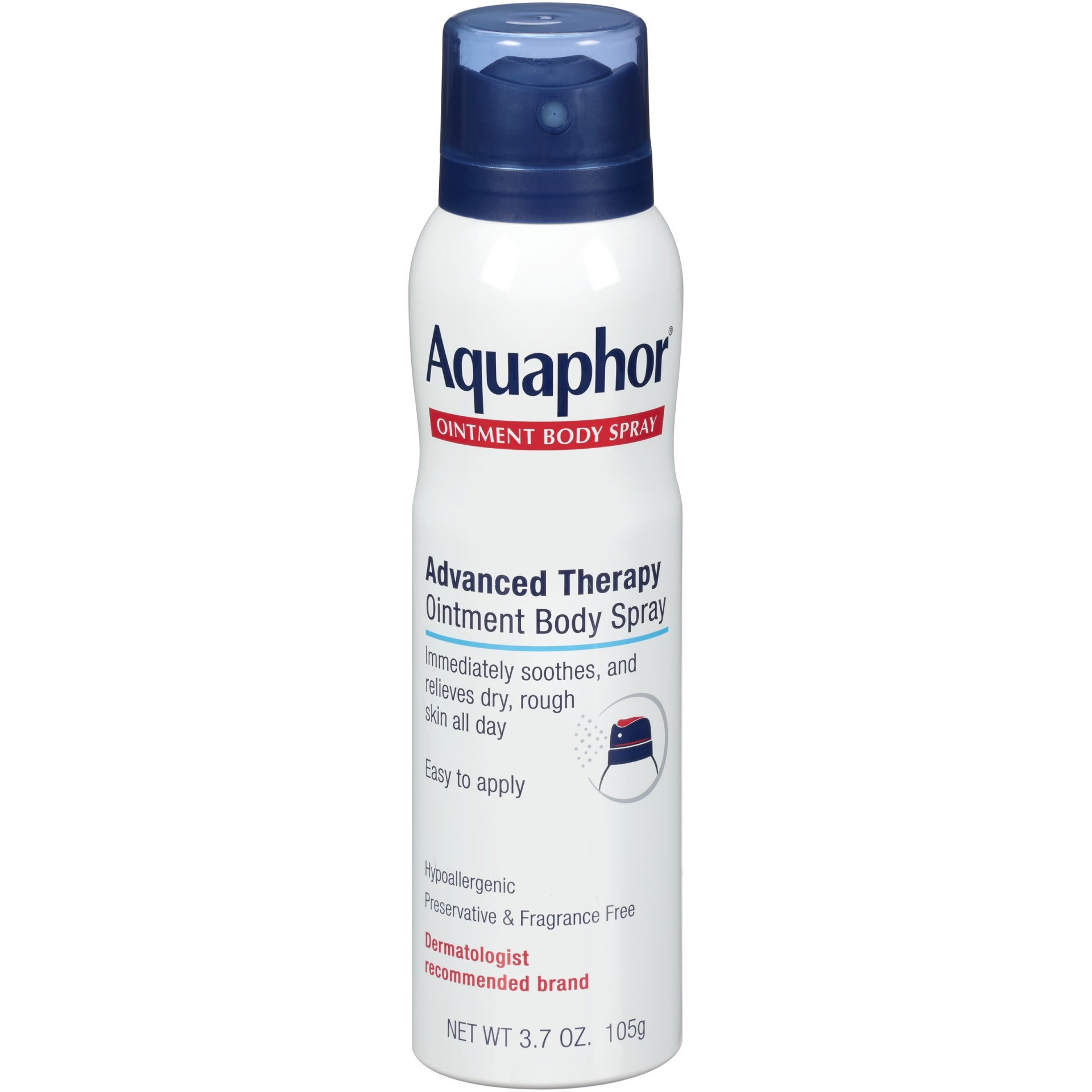 slide 1 of 5, Aquaphor Advanced Therapy Ointment Body Spray, 3.7 oz