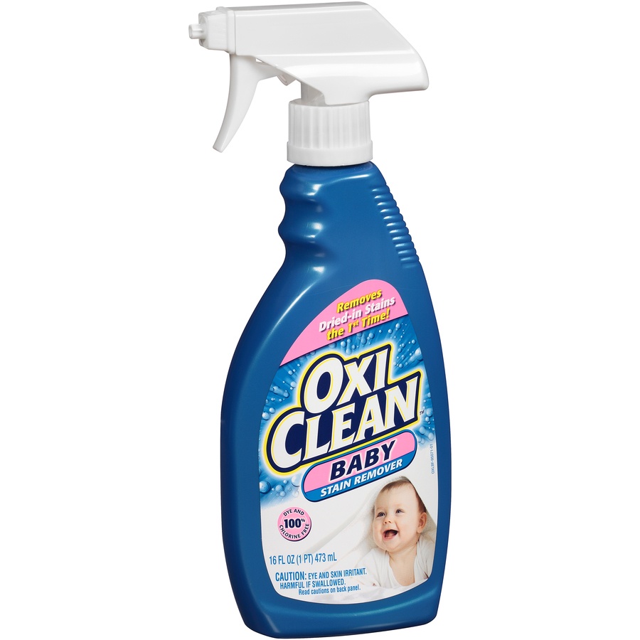 slide 2 of 6, Oxi-Clean Max Force Baby Spray, 16 oz