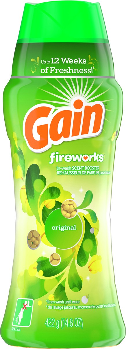 slide 1 of 8, Gain Original Scent Firewrks Scent Boostr, 14.8 oz